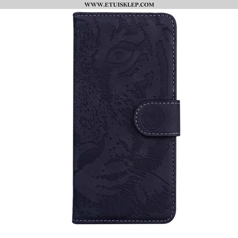 Etui Folio do Xiaomi 12 Pro Ślad Tygrysa